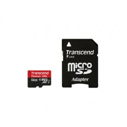 Transcend microSDXC 64Go Classe 10 UHS-I 300x (Premium)